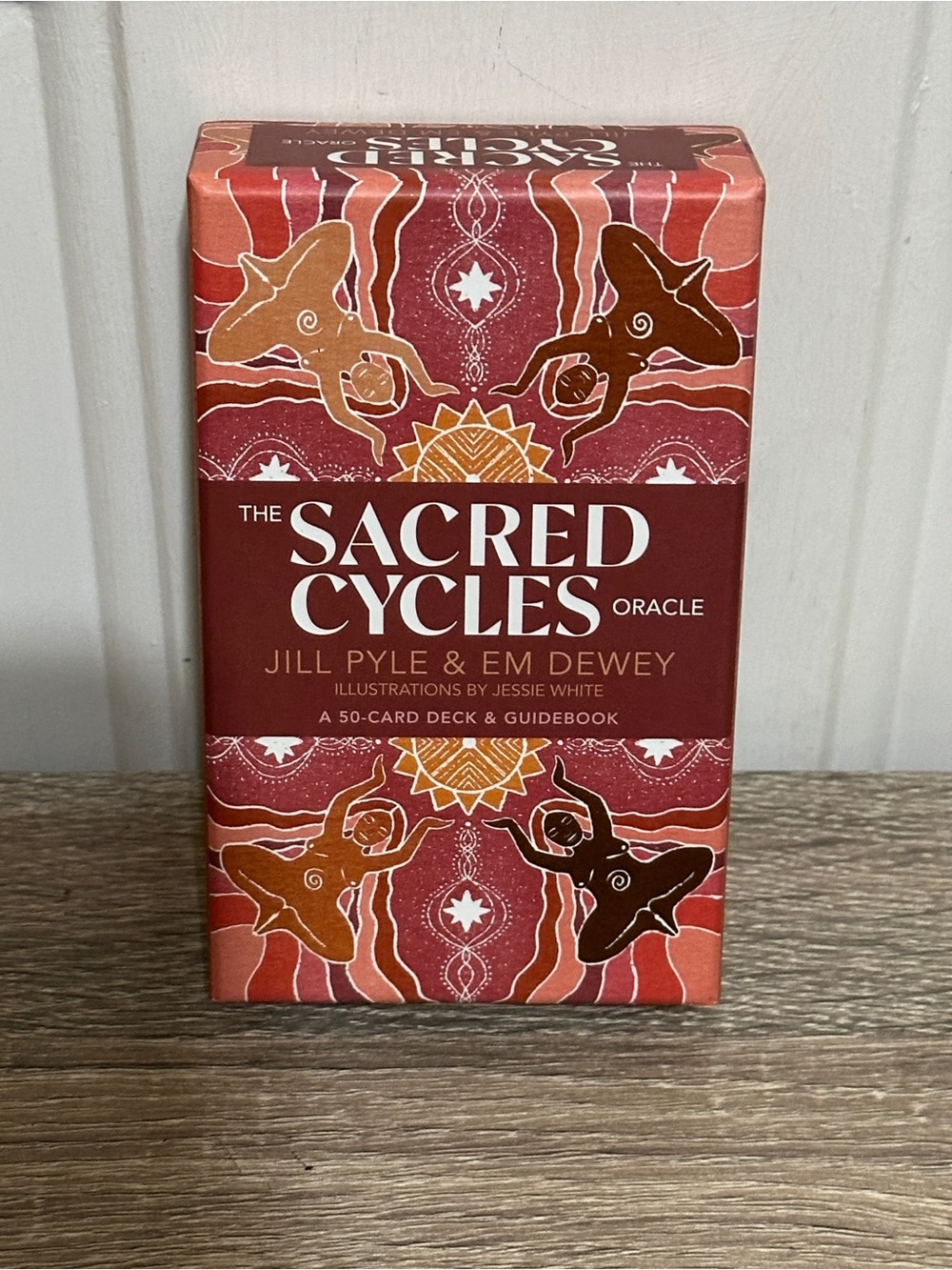 Sacred Cycles Oracle Jill Pyle Em Dewey 50 Card Deck Guidebook Box Set